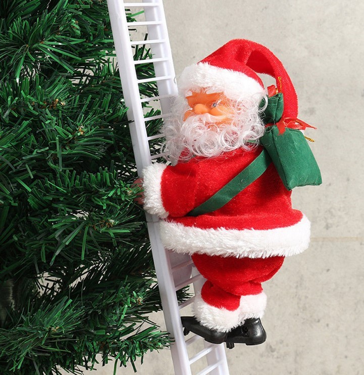 Climbing Ladder Electric Santa Claus Climbing - Image 6
