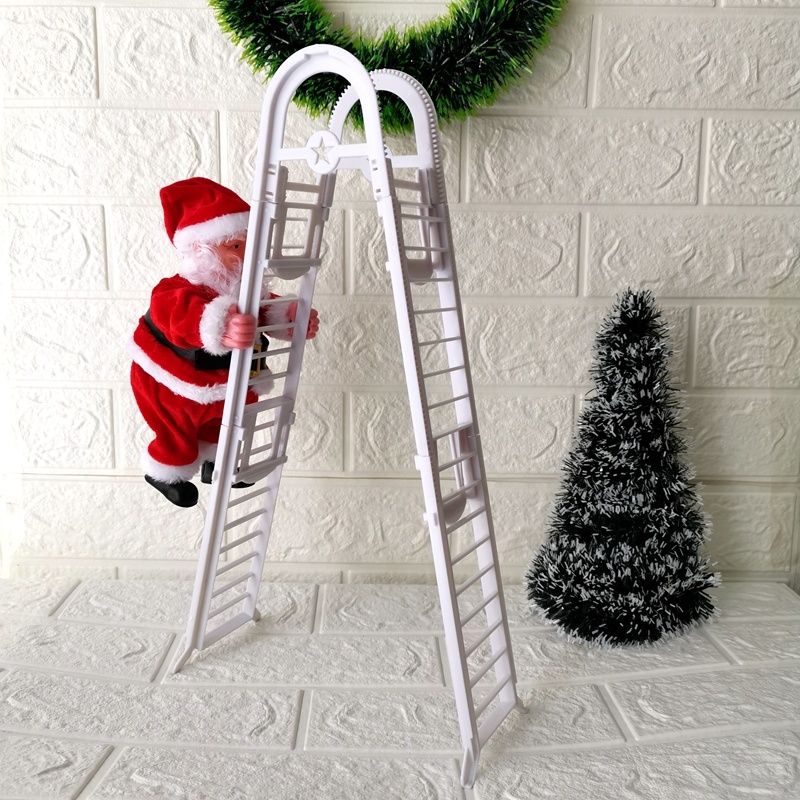 Climbing Ladder Electric Santa Claus Climbing - Image 9