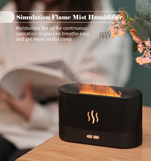 Aroma Diffuser With Flame Light - Image 4