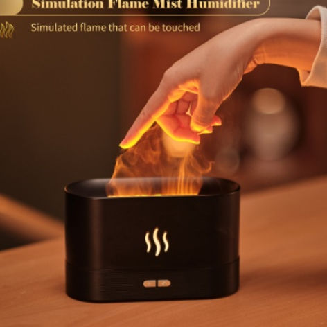 Aroma Diffuser With Flame Light