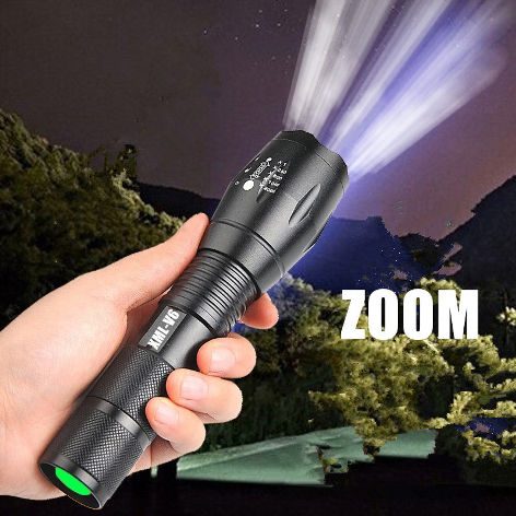 Portable Mini Flashlight LED ZOOM